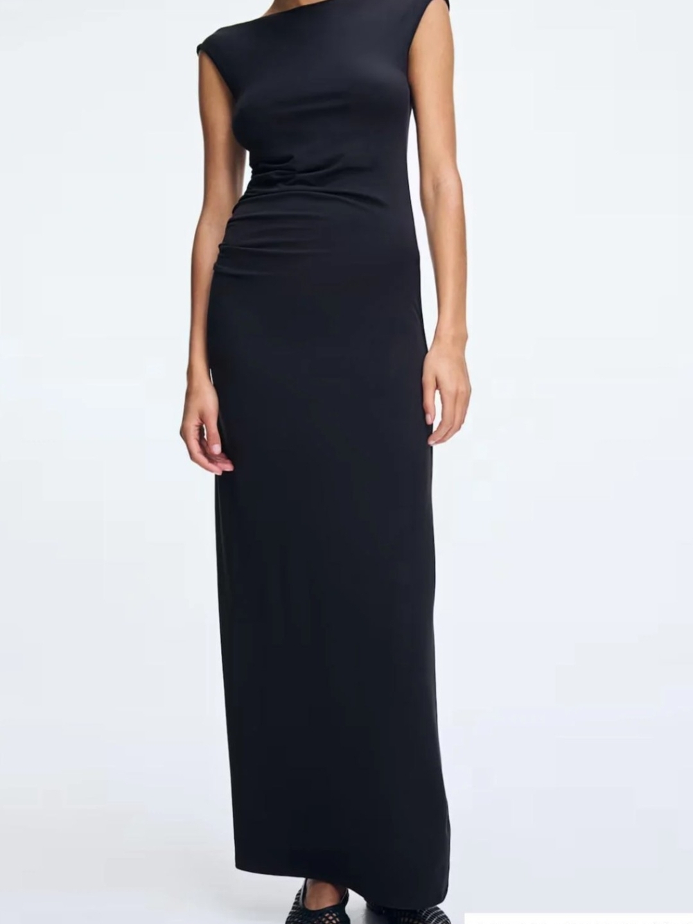 DKNY Black Maxi Dress
